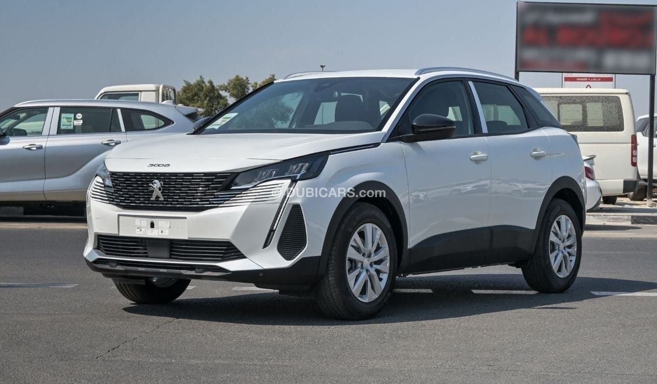 بيجو 3008 Brand New Peugeot3008Active 2025 FOR EXPORT 1.6L A/T| FWD |Petrol|White/Black|N-PE-ACTN-PE-A