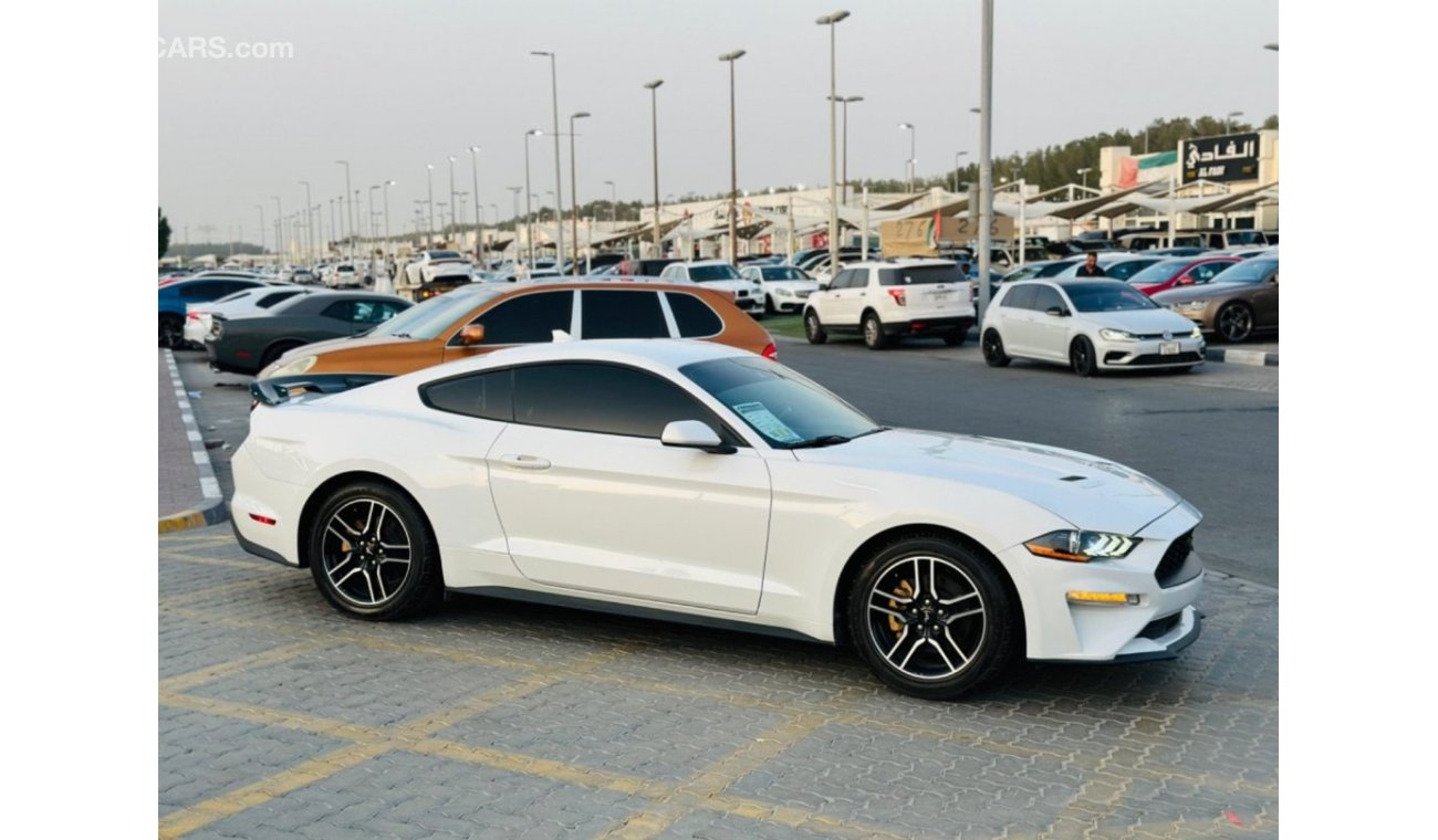 Ford Mustang EcoBoost MONTHLY 1180/- AED | 0% DP | Blind Spot | Touch Screen | Leather Seats | Paddle Shifters | 