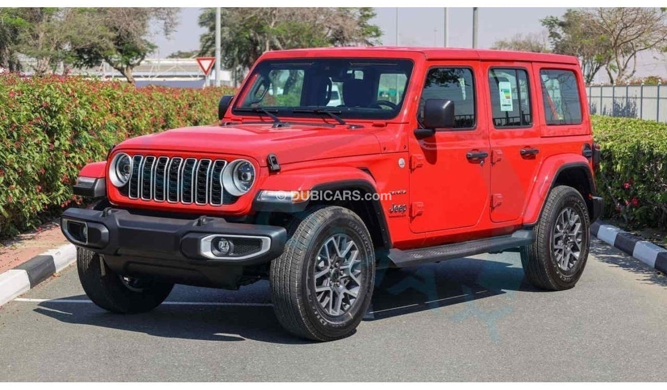 Jeep Wrangler Unlimited Sahara Turbo , 2024 GCC , 0Km , With 3 Years Warranty @Official Dealer