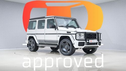 Mercedes-Benz G 63 AMG Edition 463 - AED 7,211 P/M - 1 Year Warranty