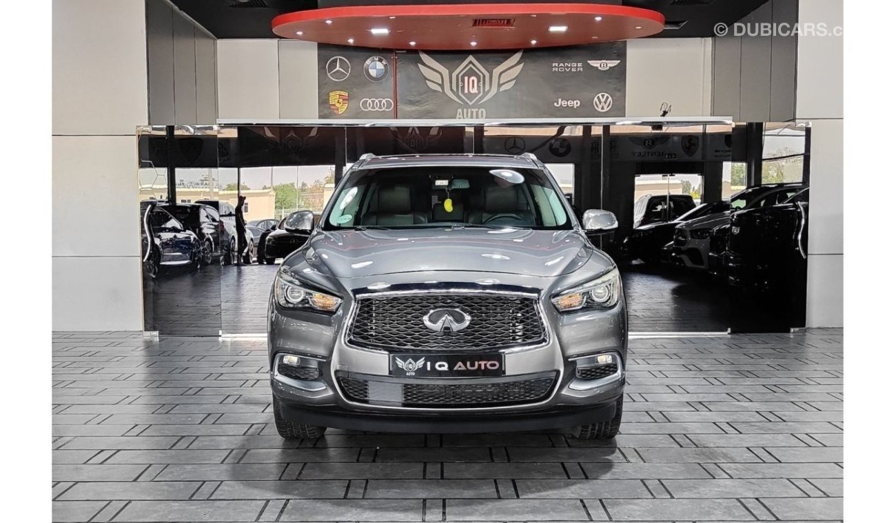 إنفينيتي QX60 AED 1,300 P.M | 2016 INFINITI QX60 LUXURY 3.5L | 7 SEATS | PANORAMIC VIEW | FULLY LOADED | GCC