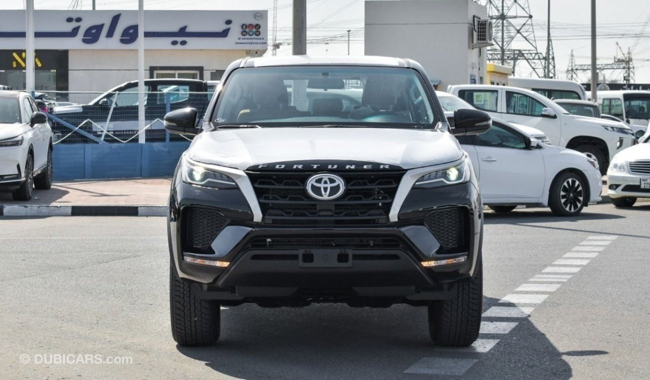 Toyota Fortuner For Export Only !Brand New Toyota Fortuner FOR27-P-23-E1  2.7L E Petrol | Black/Brown | 2023