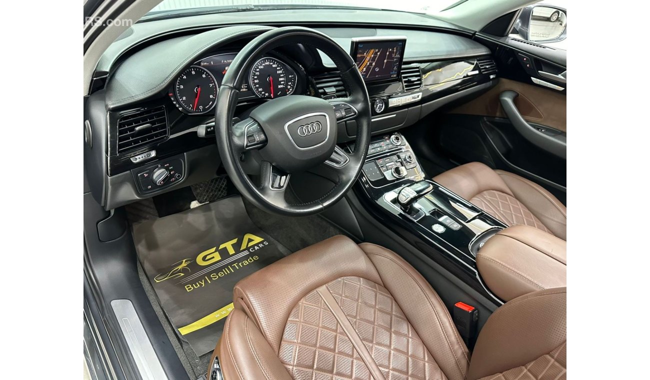 أودي A8 L 50 TFSI quattro 2016 Audi A8L 50TFSI Quattro, Service History, Low Kms, GCC Specs