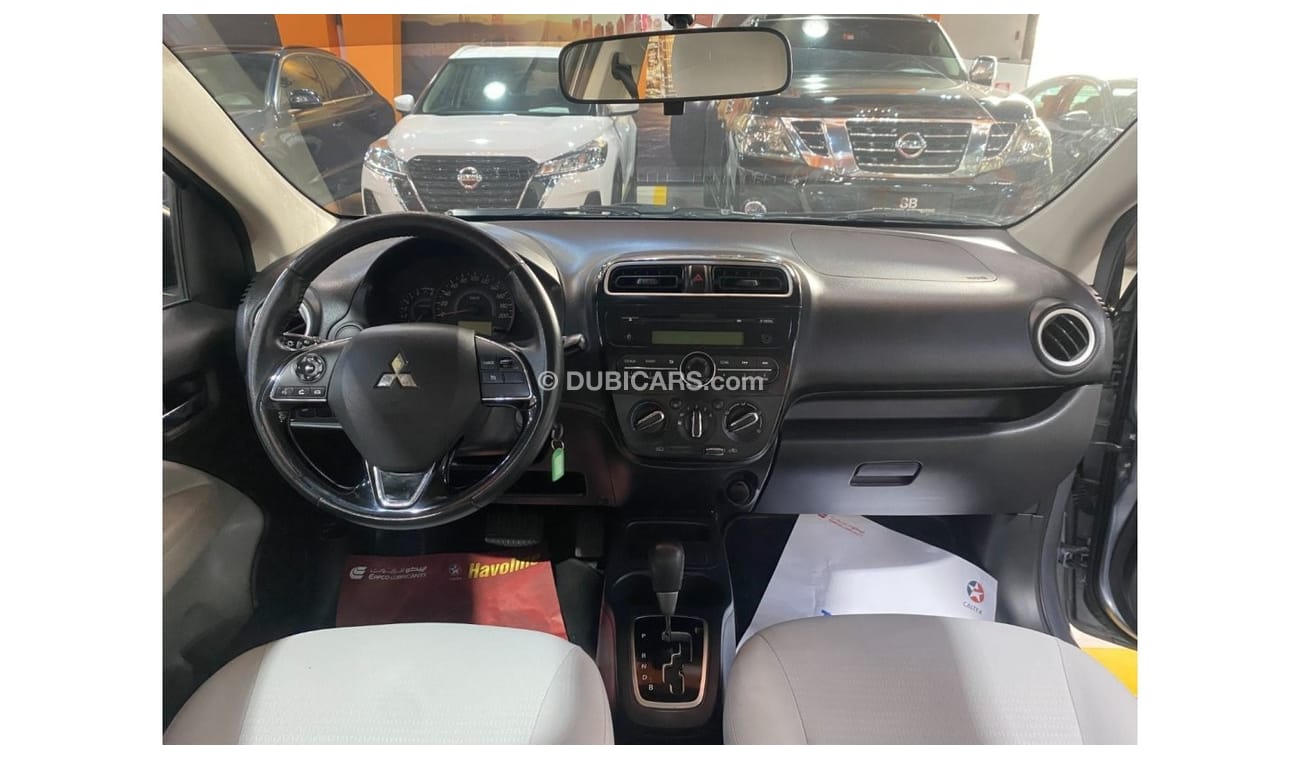 Mitsubishi Attrage AED 575 EMi @ 0% DP | Mitsubishi Attrage | 2021 | 1.2L | GCC | Sedan | Under Warranty |