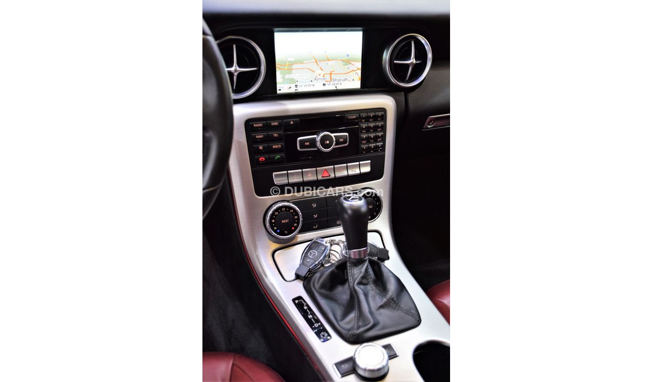 Mercedes-Benz SLK 350 Sport EXCELLENT DEAL for our Mercedes Benz SLK350 ( 2015 Model! ) in White Color! GCC Specs