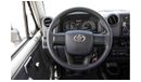 Toyota Land Cruiser 2024 Toyota LC78 4.5 HT 3DR - White inside Bluish Grey