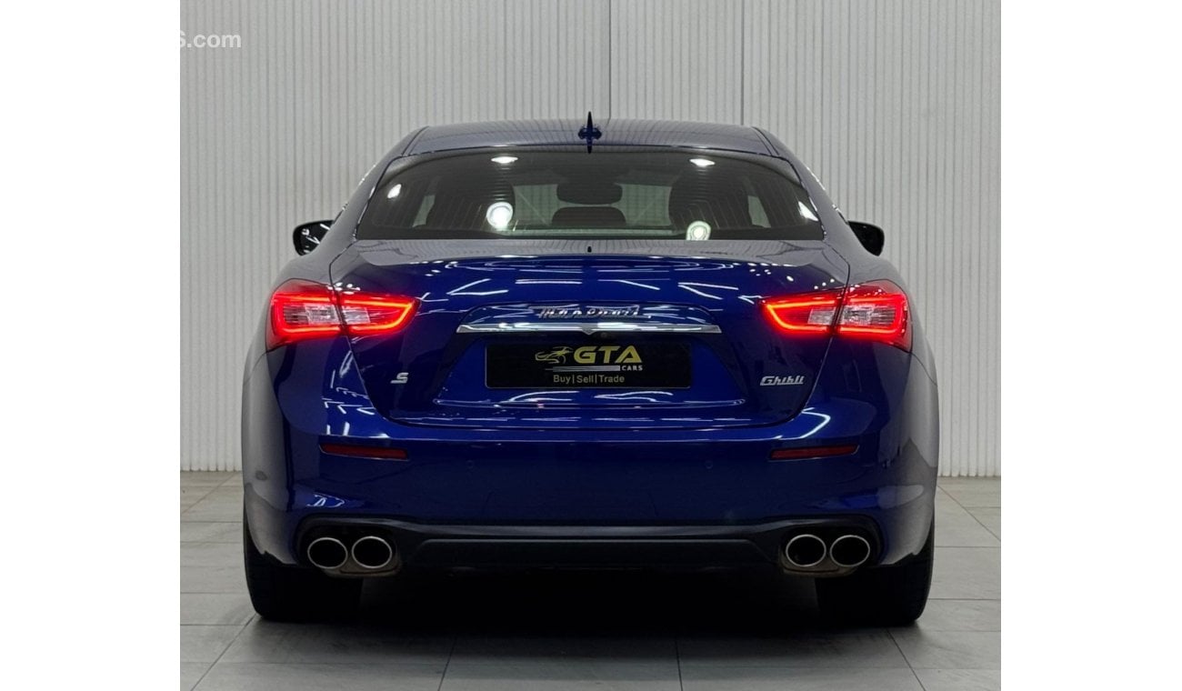 مازيراتي جيبلي S 3.0L 2019 Maserati Ghibli S, One Year Warranty, Full Agency Service History, GCC