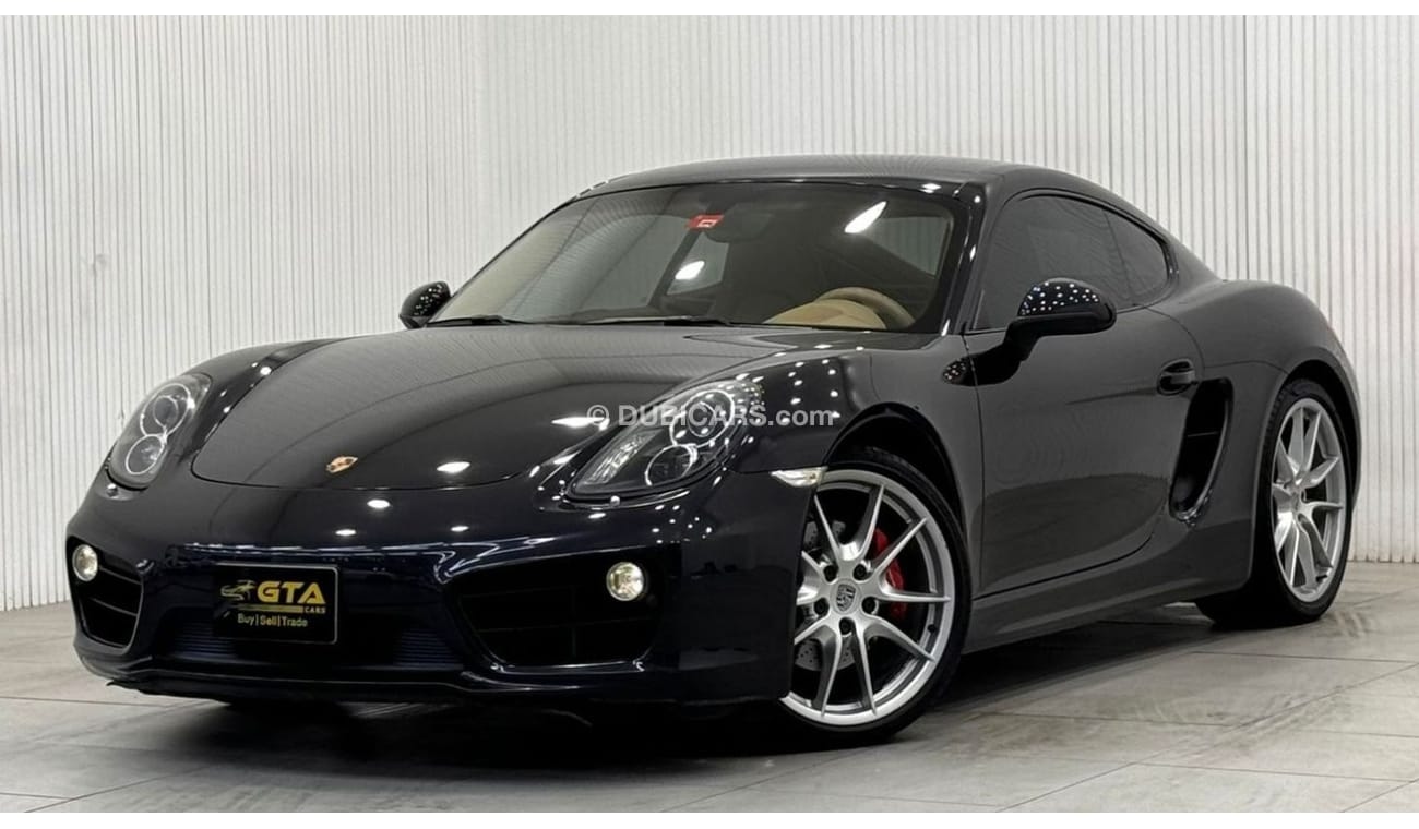 بورش كايمان 718 2014 Porsche 718 Cayman S, Full Porsche Service History, GCC