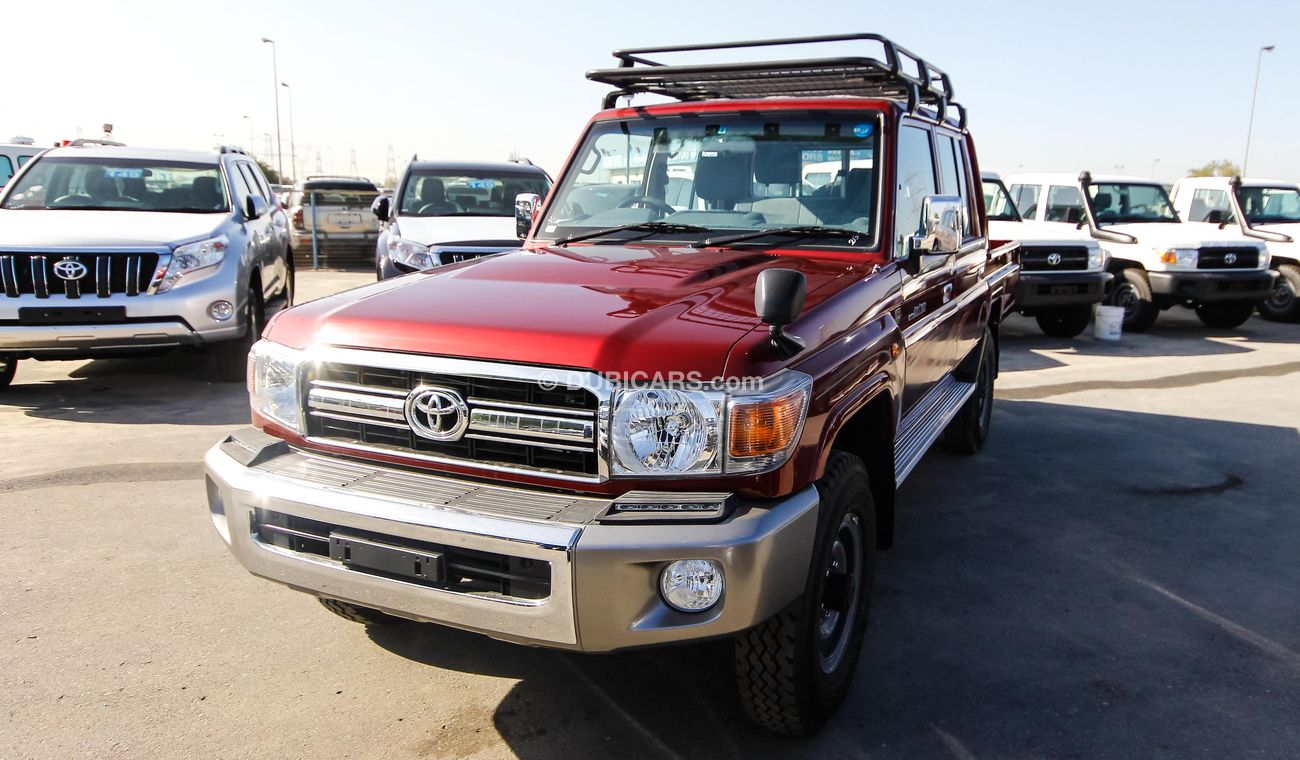 Toyota Land Cruiser Pick Up Maroon Petrol Right Hand Drive