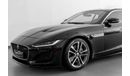 Jaguar F Type R-Dynamic 2021 Jaguar F-Type R Dynamic / Warranty and Service Pack