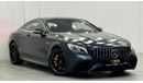 مرسيدس بنز S 63 AMG Std 2018 Mercedes Benz S63 AMG 4MATIC Edition 1, Warranty, Fully Loaded, Low Kms, GCC