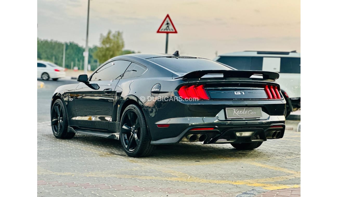 فورد موستانج GT 5.0L (486 HP) Coupe A/T | Monthly AED 2080/- | 0% DP | Blindspot | Memory Seats | # 02718