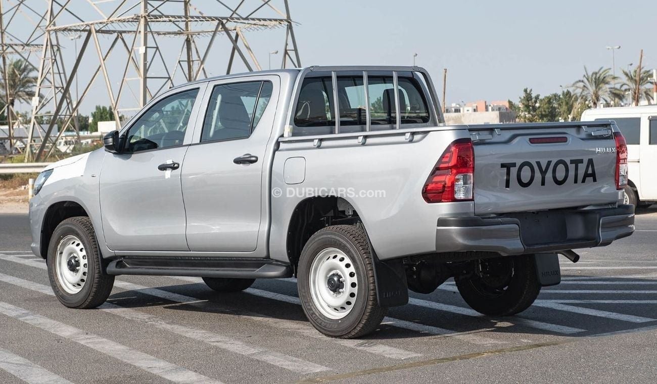 تويوتا هيلوكس TOYOTA HILUX DC 2.4D MT 4X4 P.WINDOW MY2024 – SILVER