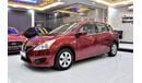 Nissan Tiida EXCELLENT DEAL for our Nissan Tiida ( 2014 Model ) in Red Color GCC Specs