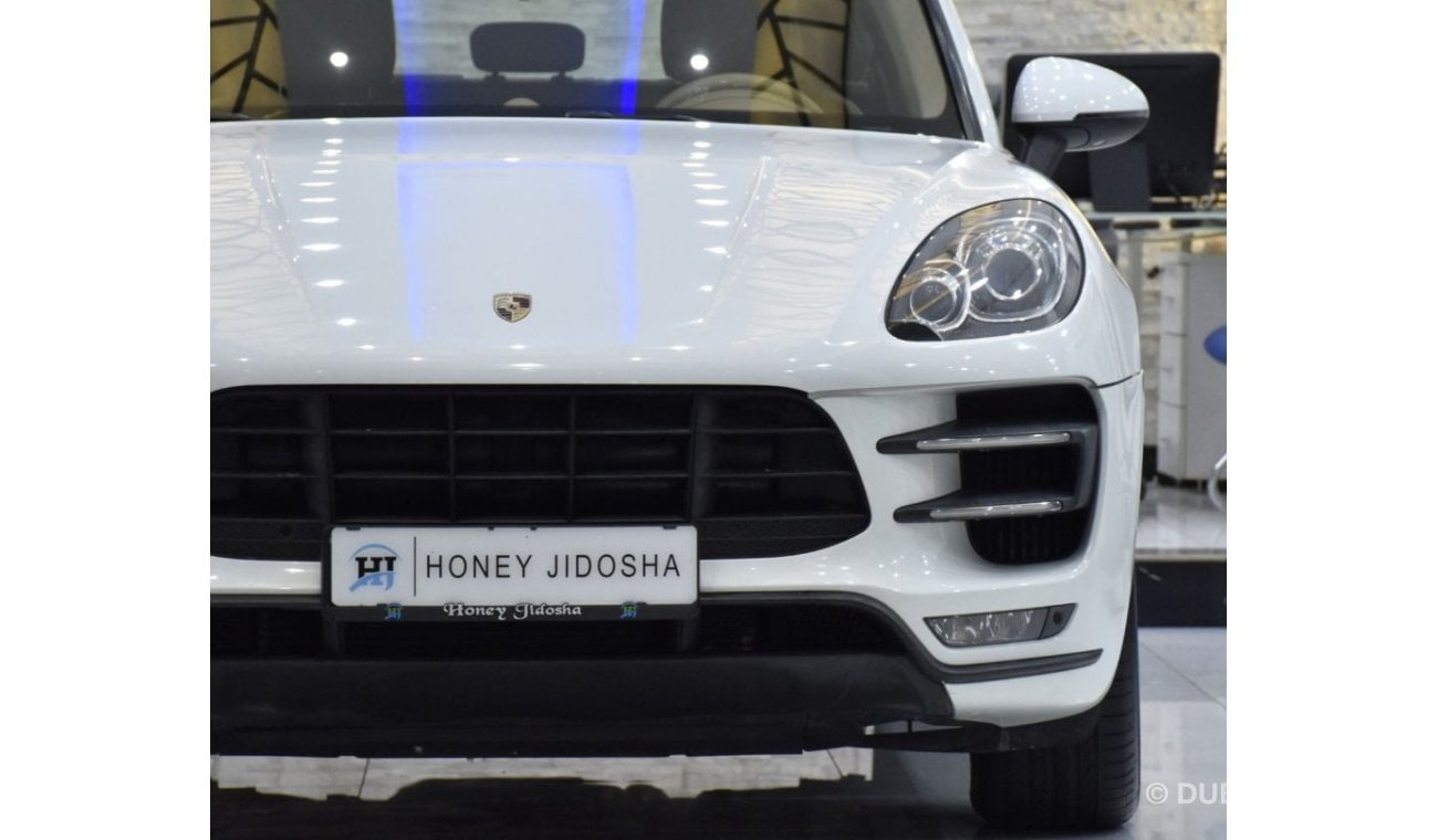 بورش ماكان T EXCELLENT DEAL for our Porsche Macan Turbo ( 2014 Model ) in White Color GCC Specs