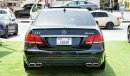 مرسيدس بنز E 350 MERCEDES E350 / Inside Red Full Option * Full Kit E63 AMG* Excellent Condition