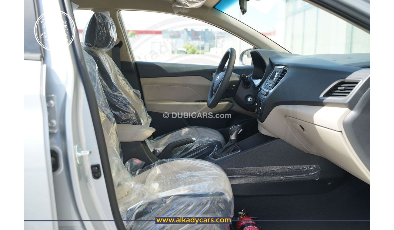 Hyundai Accent HYUNDAI ACCENT 1.6L PETROL MODEL 2023 GCC SPECS SILVER (FOR EXPORT ONLY)