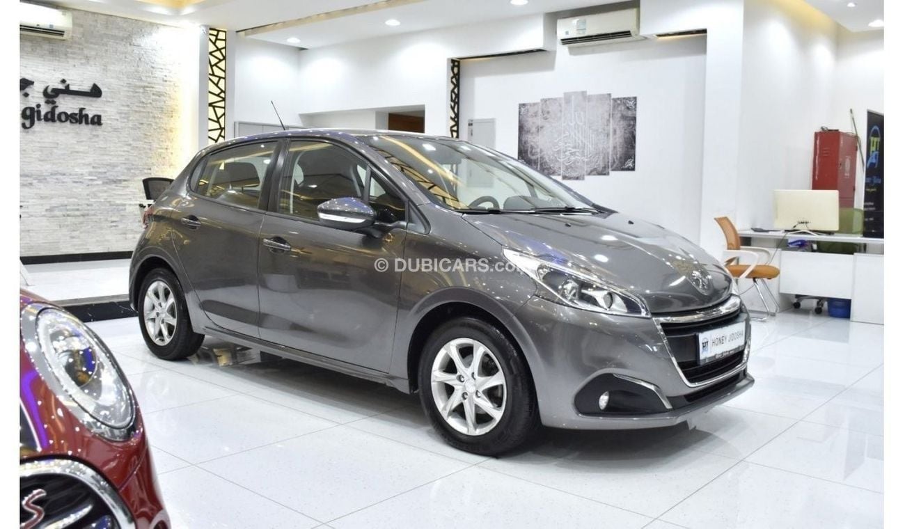 بيجو 208 EXCELLENT DEAL for our Peugeot 208 1.6L ( 2019 Model ) in Grey Color GCC Specs