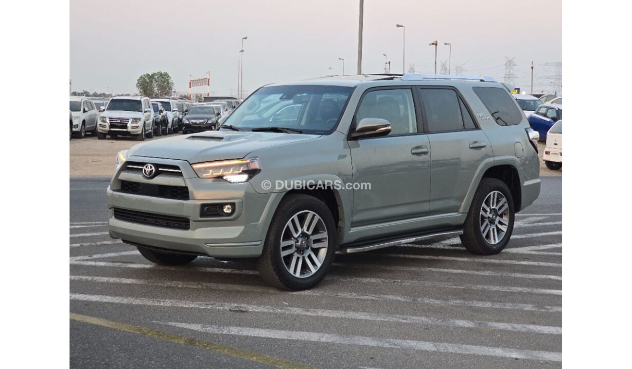 تويوتا Runner4 2023 TRD sport Full option sunroof, Push button and original leather seats