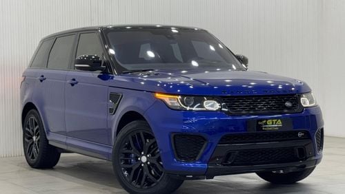 Land Rover Range Rover Sport SVR 5.0L (550 HP) 2015 Range Rover Sport SVR, Full Service History, Excellent Condition, GCC