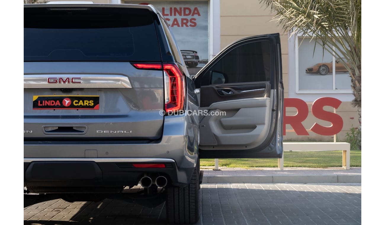 جي أم سي يوكون Denali 6.2L (8 Seater) GMC Yukon Denali 2022 GCC under Agency Warranty and Service Contract with Fle