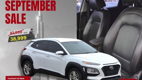 Hyundai Kona HYUNDAI KONA 4X4 WHITE-2019**CLEAN TITLE تدخل السعودية