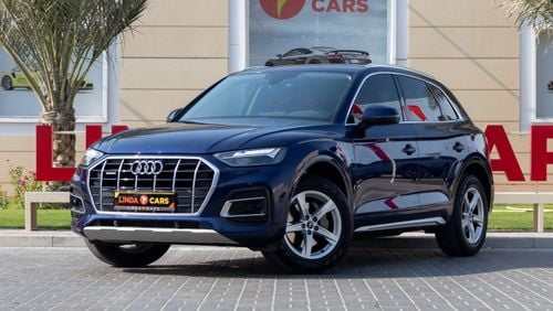 أودي Q5 45 TFSI Quattro 2.0L Audi Q5 45TFSI Quattro 2022 GCC under Agency Warranty and Service Contract with