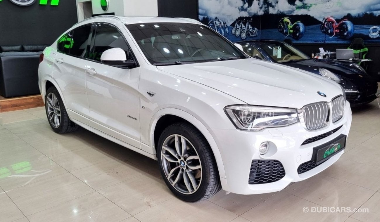 BMW X4 xDrive 35i M Sport BMW X4 35XDRIVE 2016 GCC IN PERFECT CONDITION FOR 77K