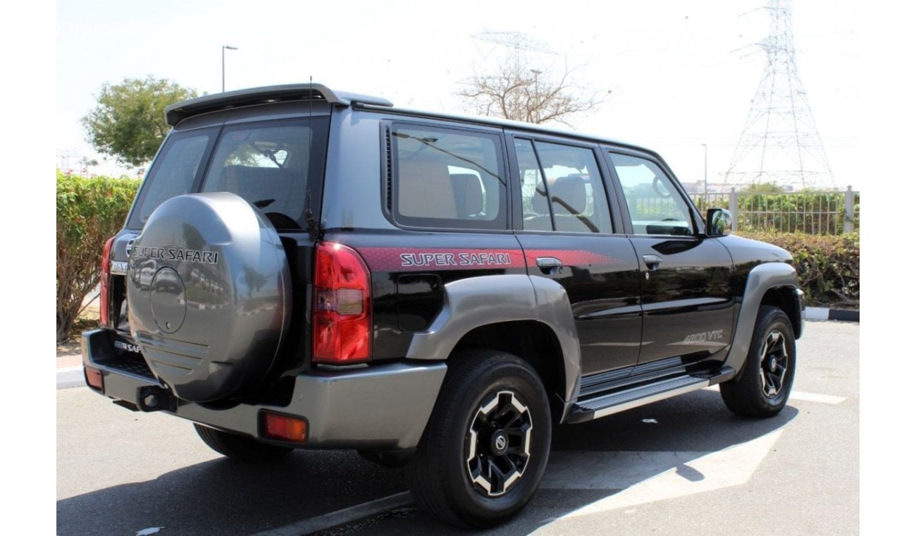 Nissan Patrol NISSAN PATROL SUPER SAFARI M/T 2021 GCC SINGLE OWNER WITH WARRANTY IN MINT CONDITION