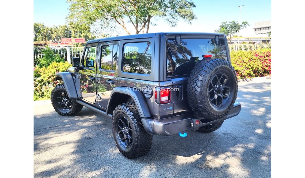 Jeep Wrangler 2024  JEEP WRANGLER 4XE HARD TOP CONVERTIBLE (4DR SUV,ELECTRIC,HYBRID AND PETROL,  2.0 4CYL TURBO PE