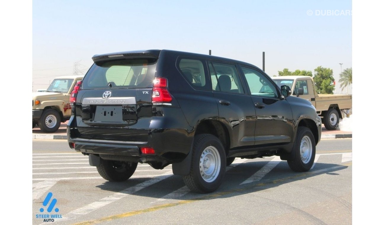 تويوتا برادو 2023 Land Cruiser TX 2.7L SUV 4WD Petrol 6 Speed AT - 5 Doors - Book Now!