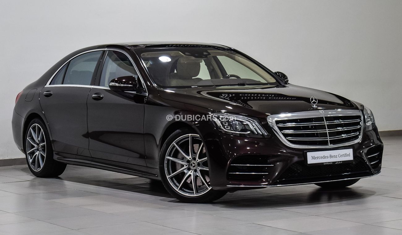 Used Mercedes-Benz S 560 4MATIC Rubi Black Colour 2018 for sale in ...