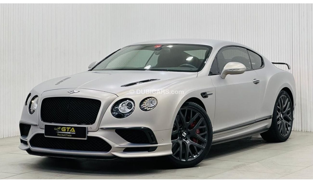 Bentley Continental Supersports 1/710 2017 Bentley Continental GT SuperSport, 2024 Agency Warranty + One Service Remaining, GCC