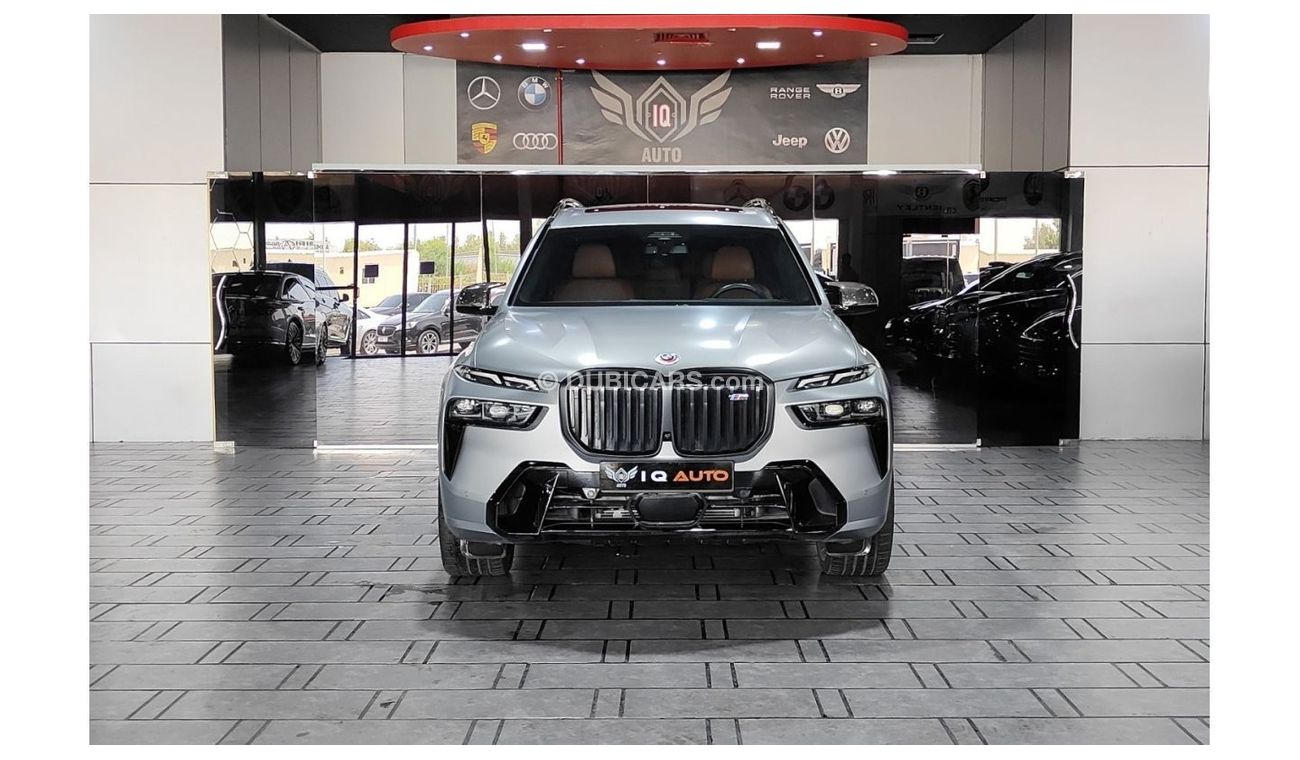 بي أم دبليو X7 AED 6,500 P.M | 2023 BMW X7 M60i | BMW WARRANTY | SERVICE CONTRACT | 7 SEATS | GCC | FULL PACKAGE