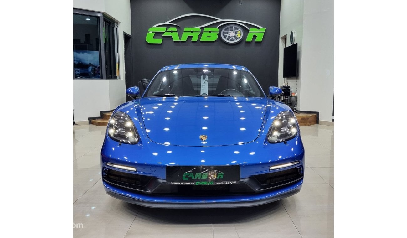 Porsche 718 Cayman GTS 2.5L PORSCHE 718 CAYMAN GTS 2018 GCC FULL SERVICE HISTORY FROM PORSCHE FOR 275K AED