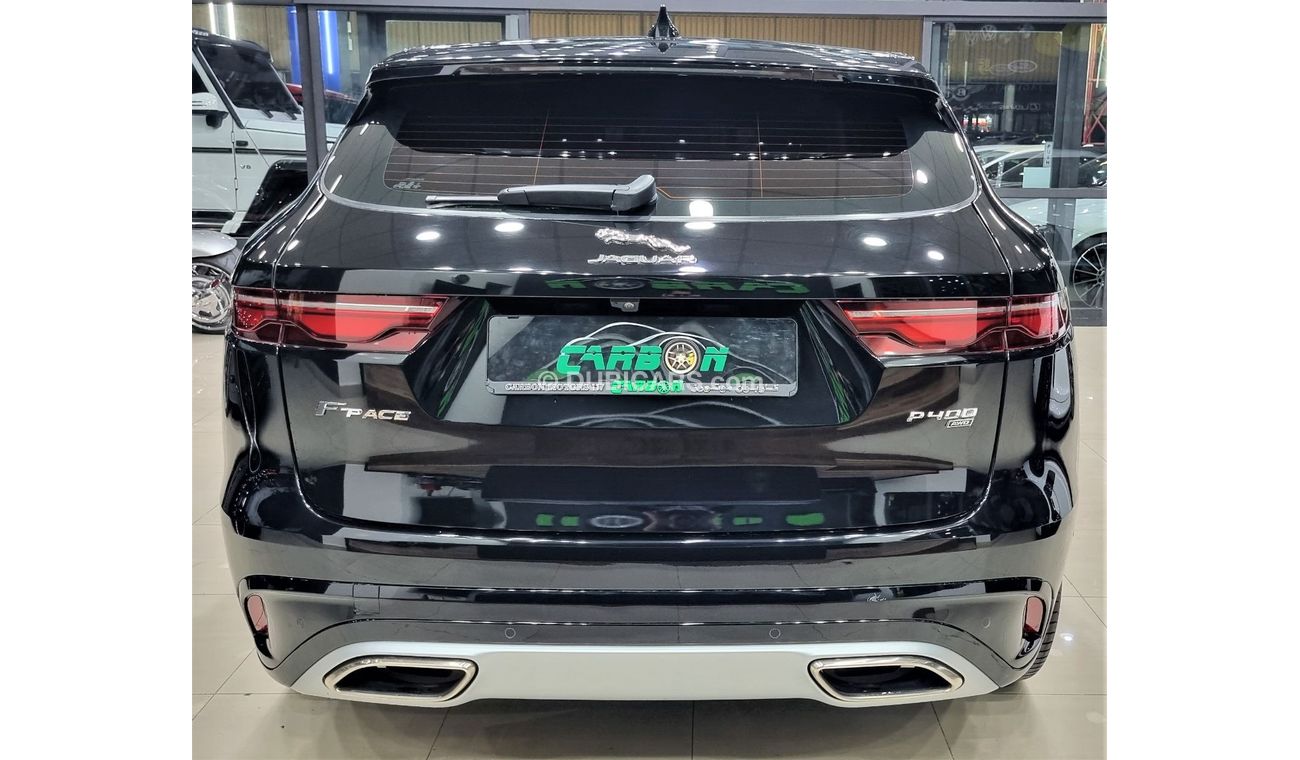 Jaguar F Pace JAGUAR F PACE P 400 GCC 2021 WITH ONLY 23K KM UNDER AL TAYER WARRANTY AND SERVICE CONTRACT