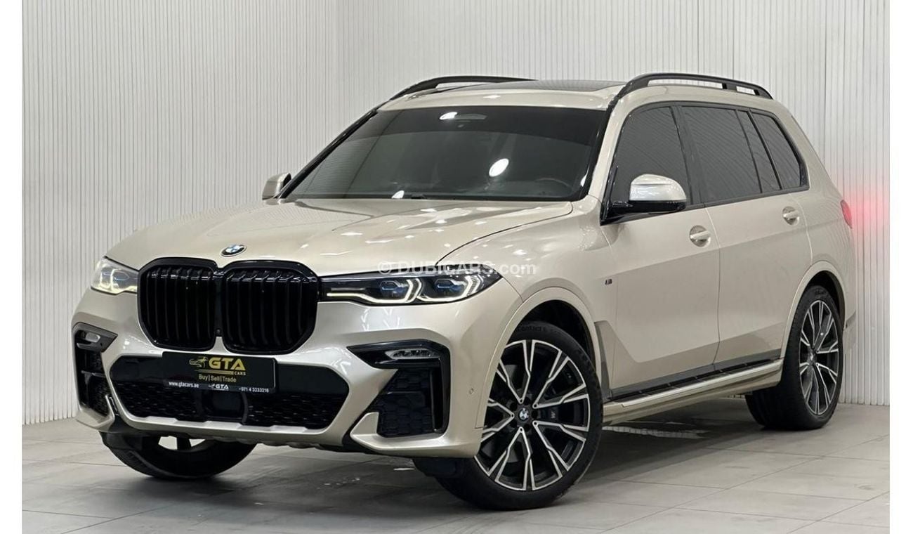 بي أم دبليو X7 2019 BMW X7 xDrive50i M-Sport, Oct 2024 BMW Warranty + Service Pack, Full Options, VIP Seats, GCC