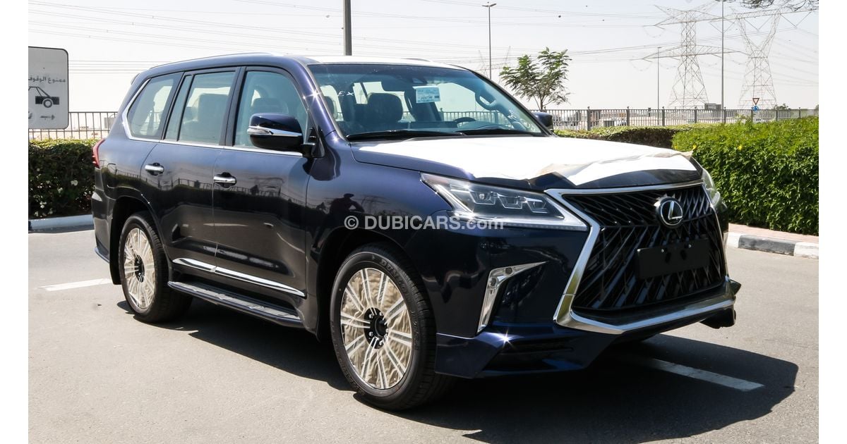 Lexus LX 570 S 18/18 for sale: AED 409,000. Blue, 2018