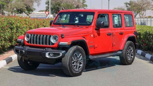 Jeep Wrangler Unlimited Sahara Turbo , 2024 GCC , 0Km , With 5 Years Warranty & 3 Years Service @Official Dealer