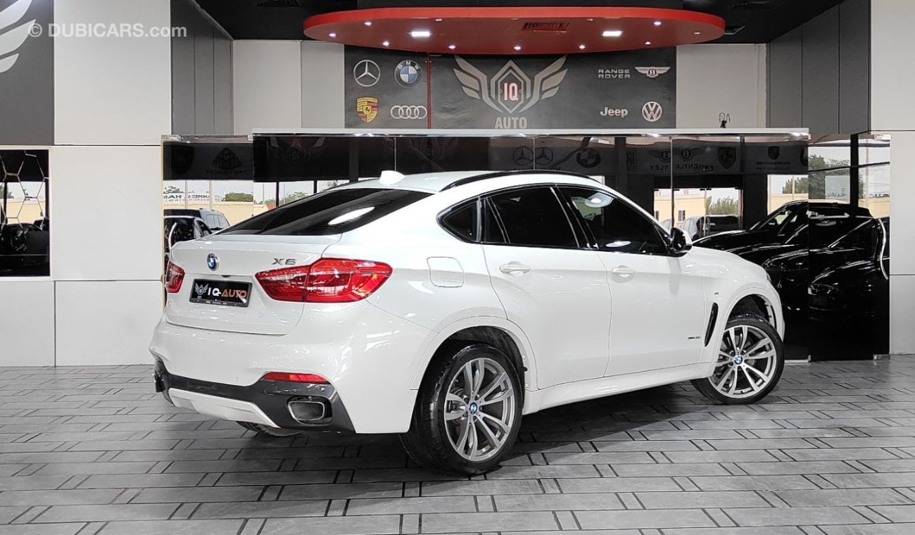 BMW X6 35i M Sport AED 1,400 P.M | 2017 BMW X6 M-SPORT | UNDER WARRANTY | GCC | 3.0L | SUNROOF