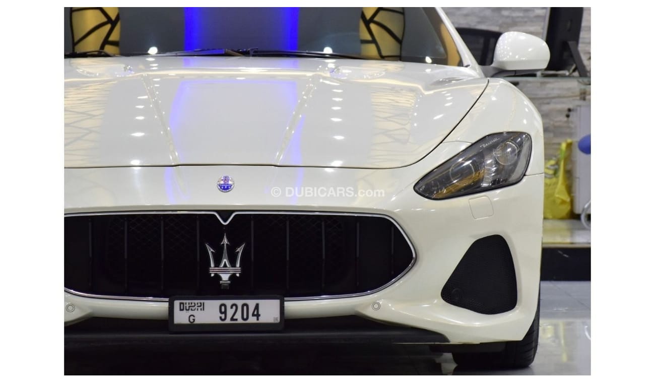 Maserati Granturismo EXCELLENT DEAL for our Maserati GranTurismo Sport ( 2018 Model ) in White Color GCC Specs