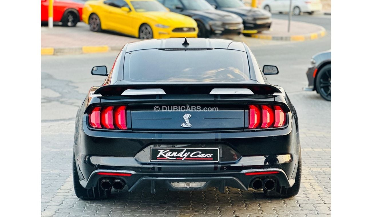 Ford Mustang GT | Monthly AED 1500/- | 0% DP | Super Snake Bodykit | Custom Rims | # 90137