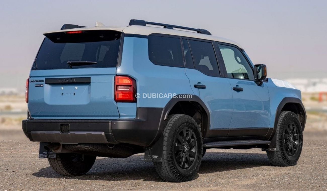 تويوتا برادو LHD) TOYOTA PRADO 250 2.8D AT FIRST EDITION MY2024 – BLUE & GREY ROOF