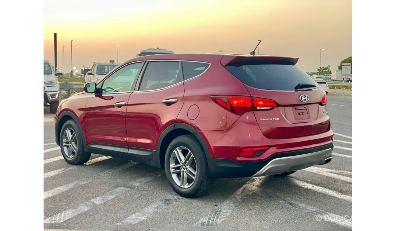 هيونداي سانتا في 2018 Hyundai Santa Fe Sports 2.4L V4 GDi - Rear CAM + Leather Seats MidOption+ - 78,000 Mileage