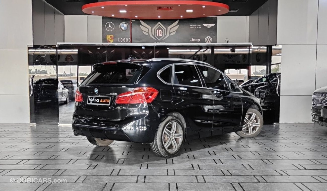 BMW 218i Active Tourer AED 2,100 P.M | 2015 BMW 218i TOURER SPORT | FULL PANORAMIC VIEW | LEATHER | GCC | 1.5