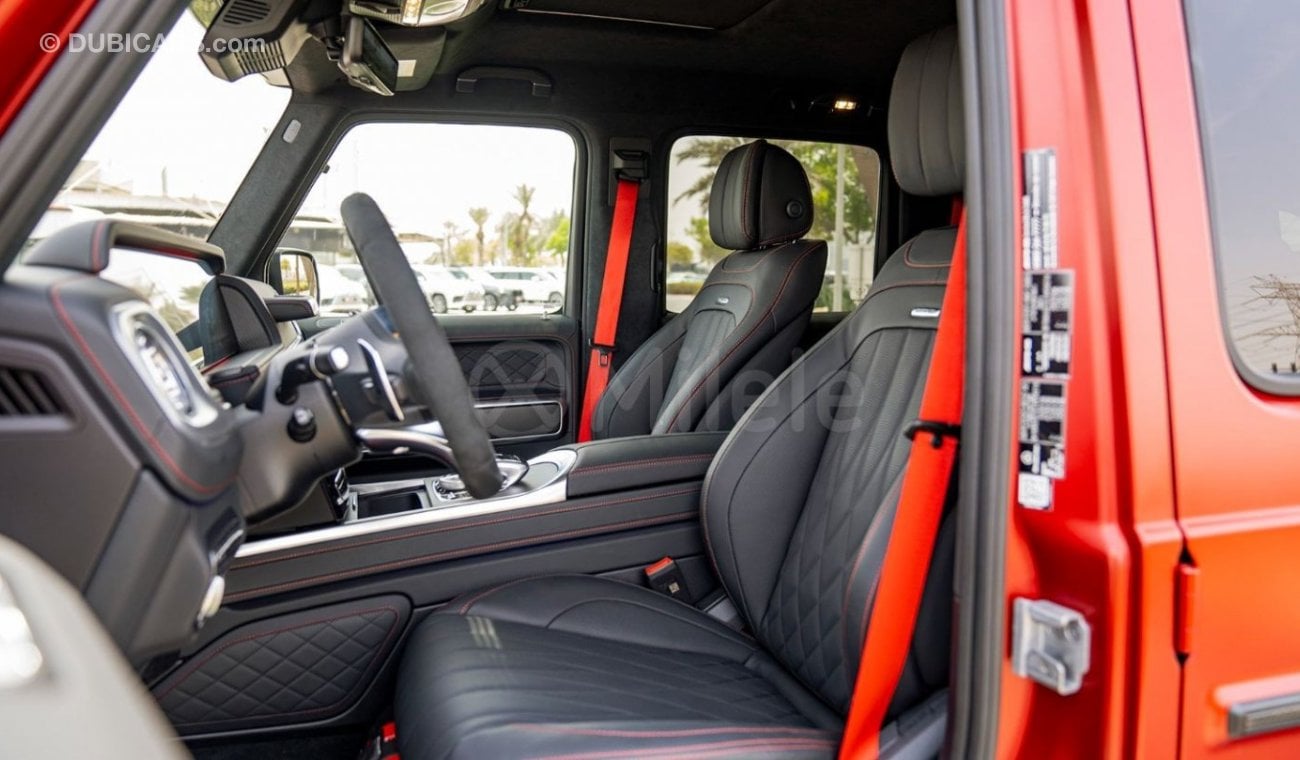 Mercedes-Benz G 63 AMG 4X4² MAGNO RED MARVEL WITH AMG NIGHT PACKAGE II, BURMESTER SURROUND SYSTEM