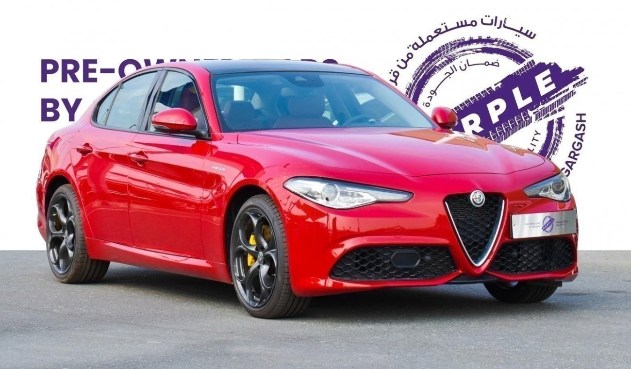 Alfa Romeo Giulia Veloce Q4 | 2.0 TURBO | GCC | WARRANTY