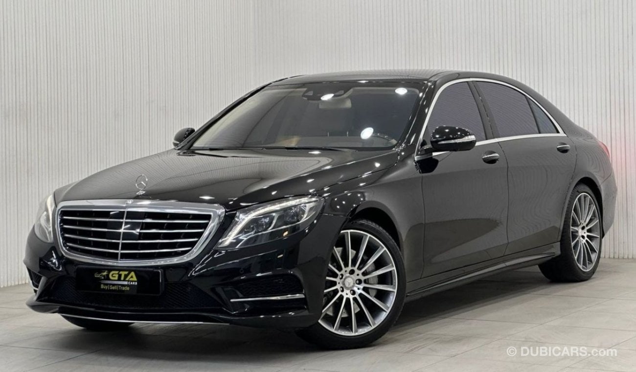 مرسيدس بنز S 500 2015 Mercedes Benz S500 AMG, Full Service History, Full Options, Low Kms, GCC