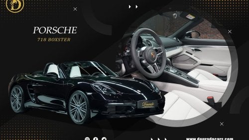 بورش بوكستر 718 | Brand new | 2023 | Onyx Black | Full Option