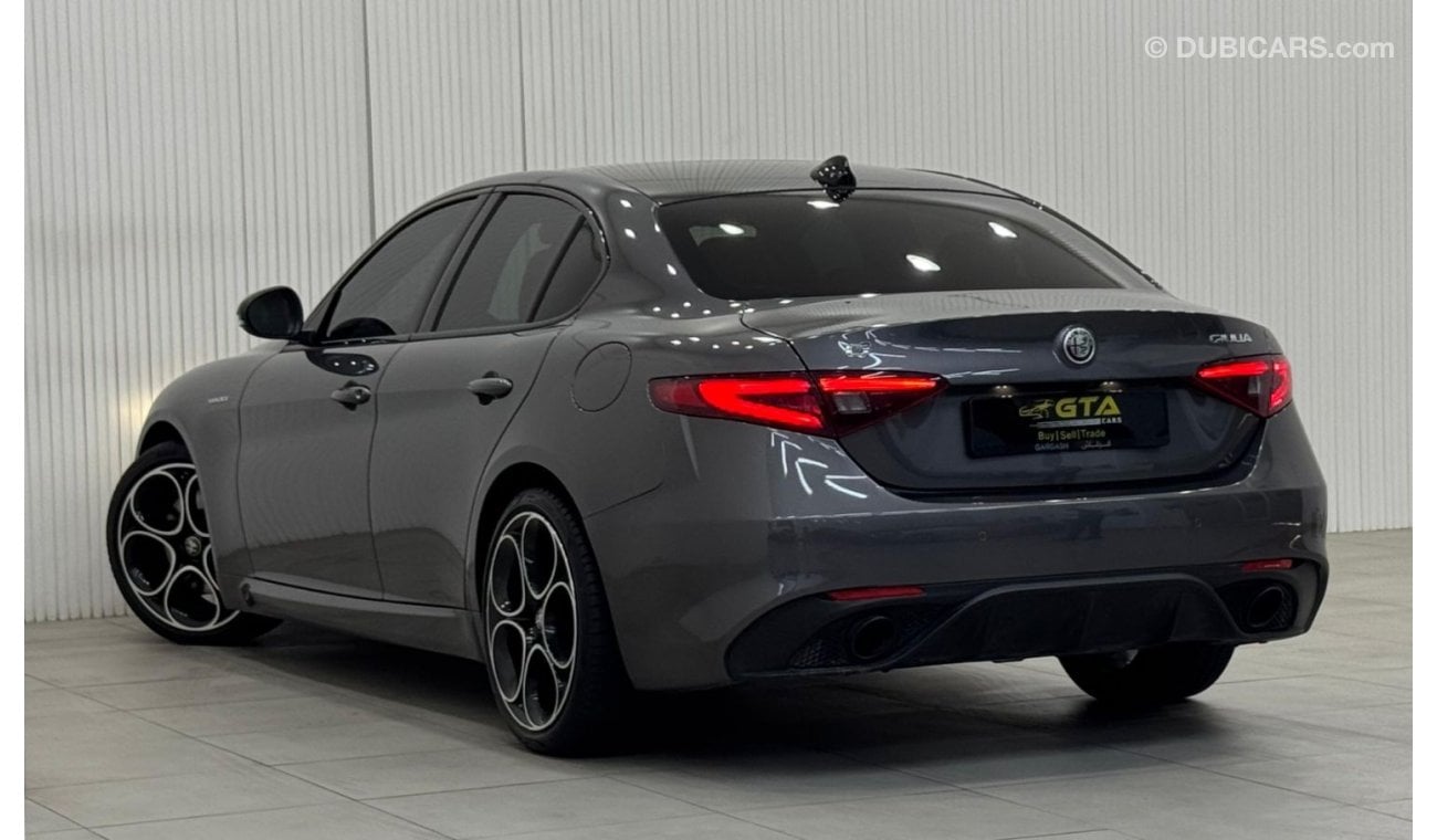 ألفا روميو جوليا 2023 Alfa Romeo Giulia Veloce, 2027 Agency Warranty + Service Package, Full Service History, GCC